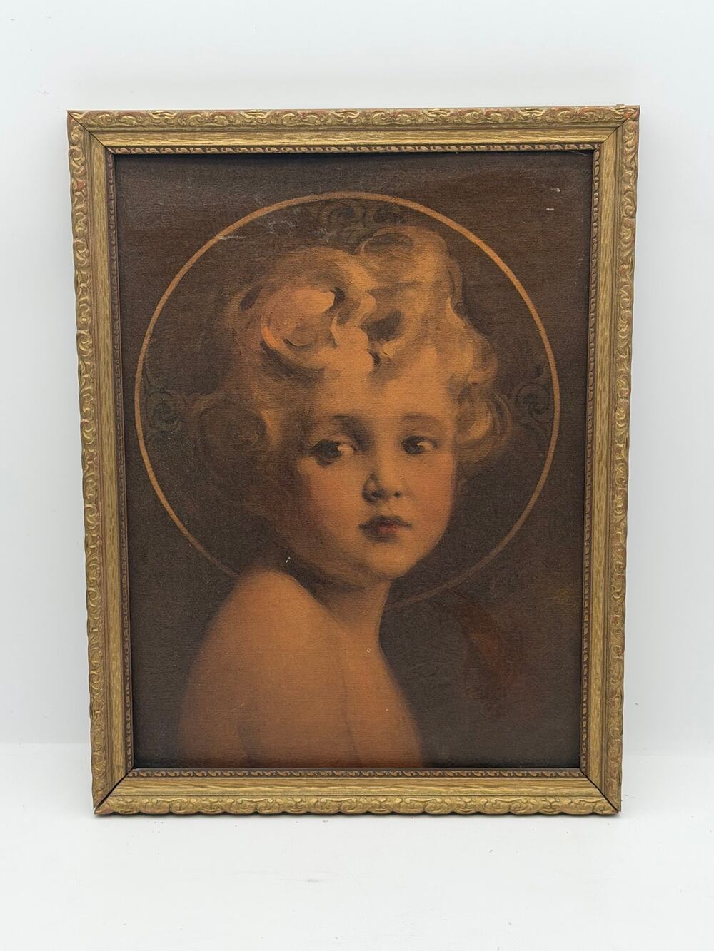 "The Light of the World" Child Jesus Framed Print by C. Bosseron Chambers